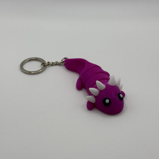 Aksolotl - brelok do kluczy