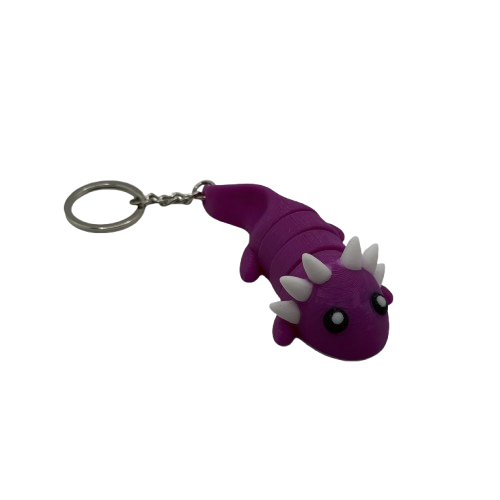 Aksolotl - brelok do kluczy