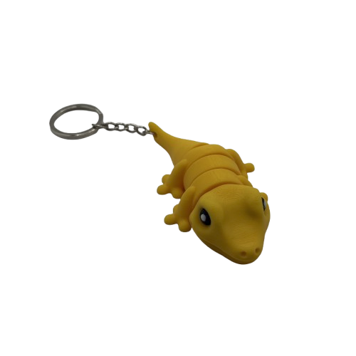 Gekon - brelok do kluczy