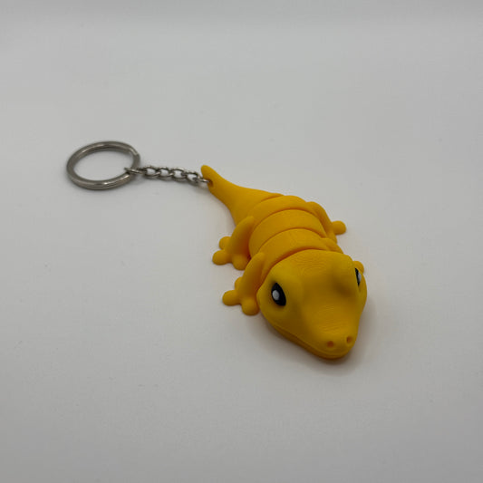 Gekon - brelok do kluczy